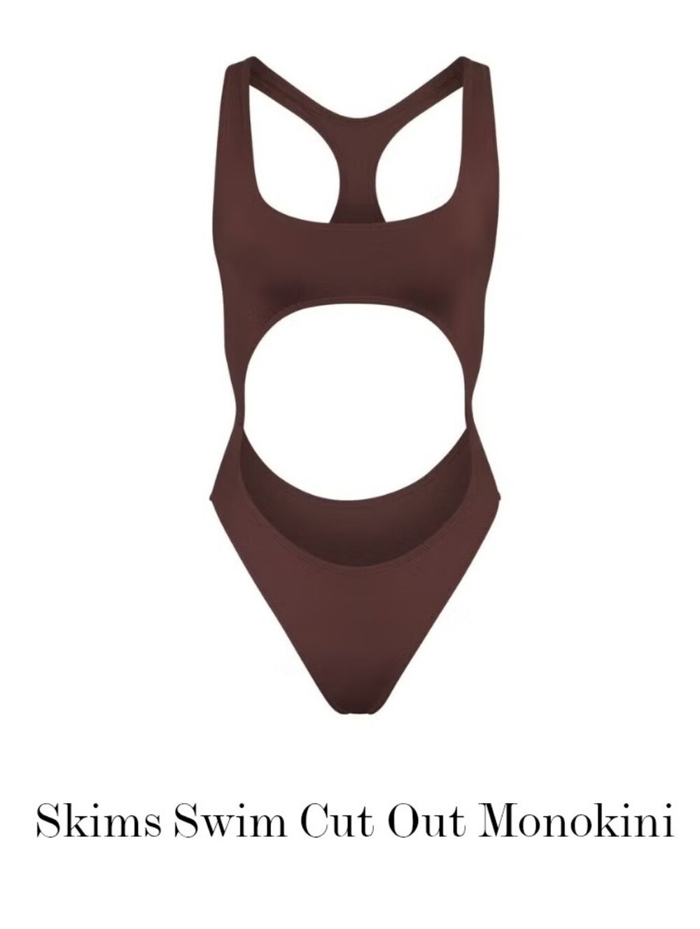 NWT/ Skims Swim Cut Out Monokini XL